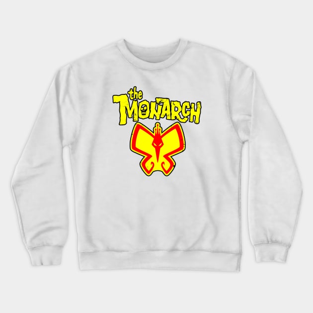 The Monarch (Alt Print) Crewneck Sweatshirt by Nerdology